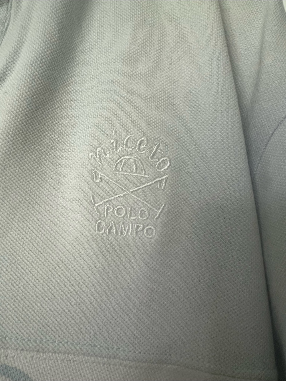 Men's Light Blue Rugby Polo ShirtArgentino - Picture 3 of 6
